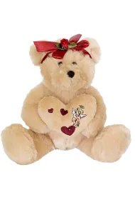 Maskotka Misia Julia z be�owym sercem 16cm (11307)