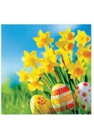 Paw Serwetki Lunch Tete a Tete Eggs Among Daffodills 33x33 20szt./op.