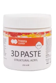 Pasta strukturalna 3D akrylowe bia�a HAPPY COLOR