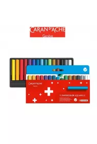 Carandache Kredki akwarelowe woskowe 15 kolor�w 15 szt.