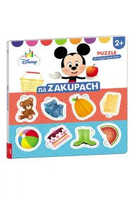 Puzzle dla ma�ych bystrzak�w. Na zakupach. Disney Maluch