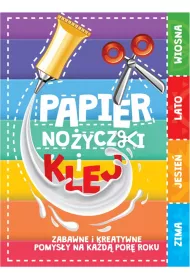 Papier no�yczki i klej