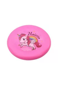Lataj�cy dysk frisbee 20cm Jednoro�ec LeanToys