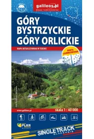 Mapa - G�ry Bystrzyckie i G�ry Orlickie 1:40 000