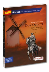 Don Quijote de la Mancha. Klasyka literatury ze sowniczkiem