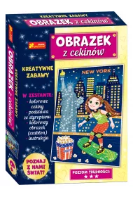 Ranok-Creative Obrazek z cekin�w. Podr�e ma�e i du�e. USA