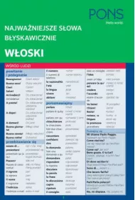 Najwa�niejsze s�owa b�yskawicznie w�oski PONS