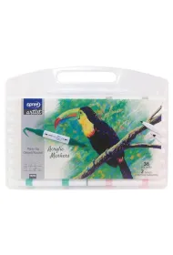Koh-I-Noor Markery akrylowe dwustronne 36 kolor�w