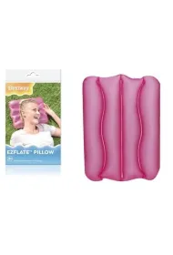 Dmuchana poduszka r�owa 38x25cm Bestway