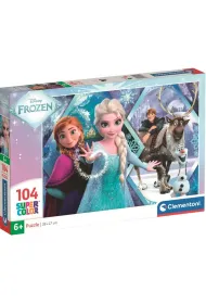 Puzzle 104 el. SuperColor. Frozen Clementoni