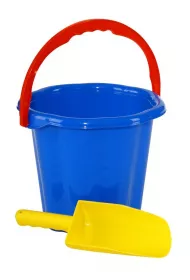 Wiaderko du�e z �opatk� MIX Baczek