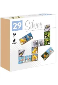 Silver Domino Ptaki
