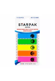 Starpak Zak�adka indeksuj�ca Emoticon 44 x 12 mm