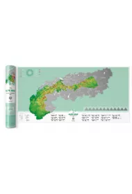 1DEA.me Mapa zdrapka - Travel Map Alps