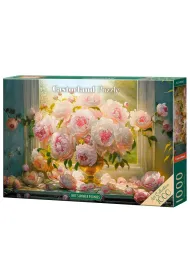Puzzle 1000 el. Hot Summer Peonies Art Collection CASTORLAND C-105472