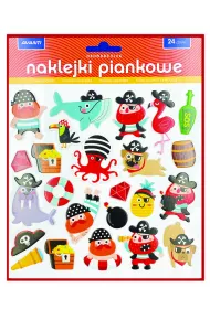 Naklejki piankowe ca�oroczne V1 24 szt.