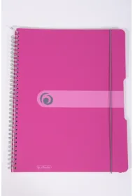 Herlitz Ko�ozeszyt A4 Her Easy R�owy kratka 80 kartek