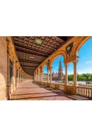 Puzzle 1000 el. Spanish Square, Seville, Spain Castorland