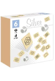 Silver kostki z piktogramami