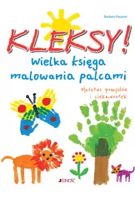 Kleksy wielka ksi�ga malowania palcami