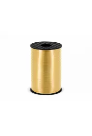PartyDeco Wst��ka plastikowa z�ota 5mm x 225m