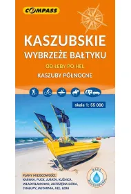 Kaszubskie wybrze�e Ba�tyku &ndash; od �eby po Hel. Mapa turystyczna w skali 1:55 000 (wersja wodoodporna)