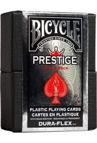 Bicycle Prestige Standard, karty, czerwone
