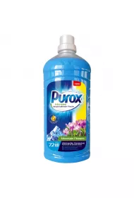 Koncentrat do pukania tkanin Purox Montain Flowers Blue z mikrokapsuami zapachowymi 1.8 l