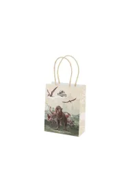 PartyDeco Torebki papierowe Jurassic World 12x15.5x6 6 szt