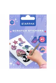 Zestaw kreatywny wydrapywanka Girl STARPAK 538962