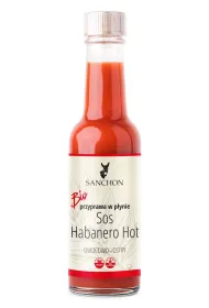Sanchon Przyprawa w p�ynie sos habanero hot wega�ska bezglutenowa 140 ml Bio
