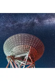 Museums & Galleries Karnet kwadrat z kopert� Radio Telescope