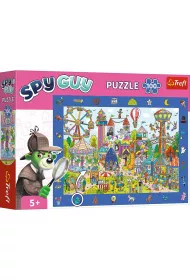 Puzzle 100 Obserwacyjne - Spy Guy Miasteczko TREFL