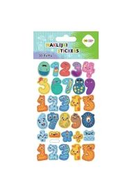 Happy Color Naklejki 3D PUFFY-Numbers 10x20cm