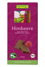 Rapunzel Tabliczka kakaowa migda�y - malina 100 g Bio