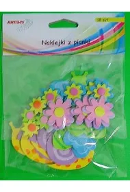 Brewis Naklejki z pianki Wiosna brokatowe