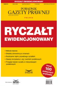 Rycza�t ewidencjonowany Podatki 1/2025