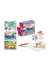 Puzzle Puzle do kolorowania MIX Adar