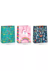 Pan Dragon Torba prezentowa Grand Kids MIX 23x18x10cm