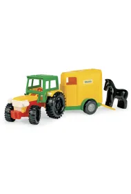Traktor z przyczep� na konia Wader