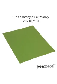Polsirhurt Filc dekoracyjny oliwkowy 20x30 cm