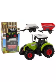 Traktor LED z d�wi�kiem + acesoria LeanToys