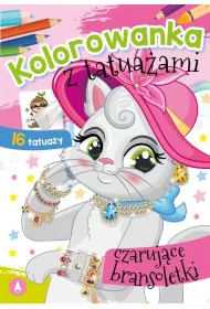 Kolorowanka z tatua�ami. Czaruj�ce bransoletki