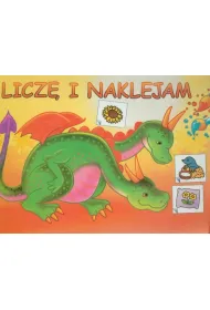 Licz� i naklejam. Malowanka z naklejkami