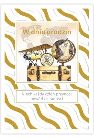 Trend Karnet Silver urodziny m�skie