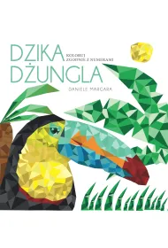 Dzika d�ungla. Koloruj zgodnie z numerami