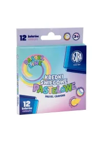 Astra Kredki �wiecowe pastelowe 12 szt.