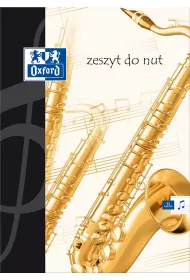 Oxford Zeszyt do nut A4 pi�ciolinia 32 kartki