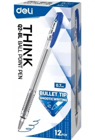 Deli D�ugopis Think 0,7 mm niebieski 12 szt