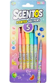 Dumel Scentos. Pachn�ce �elowe d�ugopisy. 5 neonowych kolor�w 5 szt.
